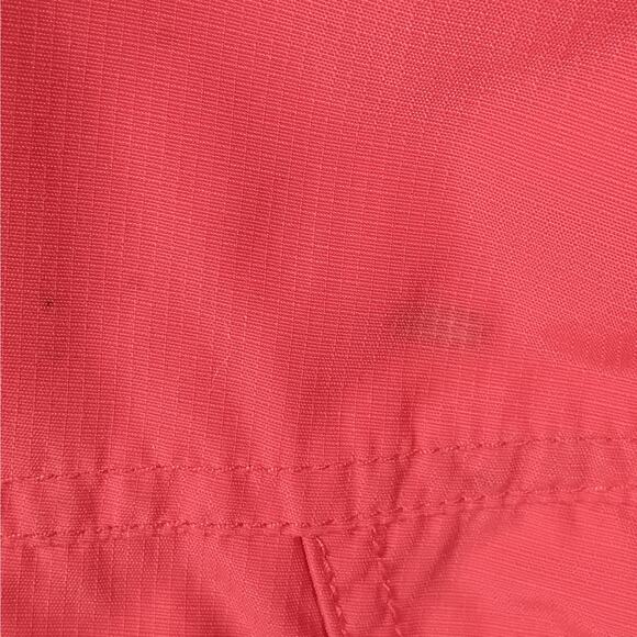 Rossignol Ski Jacket Red and White Size Medium Men's Hooded Zippered Pockets - Picture 15 of 16